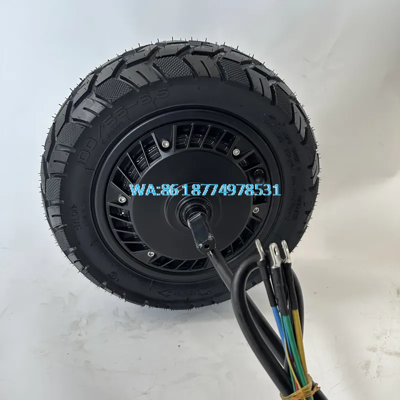 60V 5000W Brushless Hub Motor - محرك محور سكوتر مزدوج Wmwmnu 11