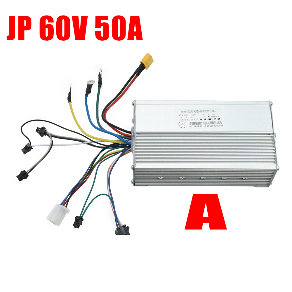 60 فولت 50A فرش السيارات المزد - مراجعة 72V 45A Dual Controller وسعره