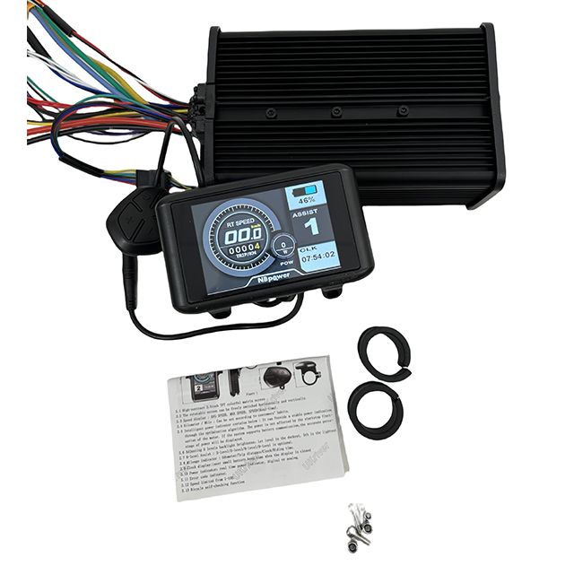 وحدة تحكم للدراجات الكهربائية  - مراجعة 72V 45A Dual Controller وسعره
